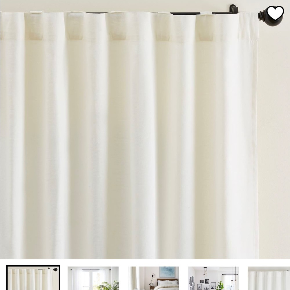 Pottery barn Broadway Curtain - Blackout-  set of 2
